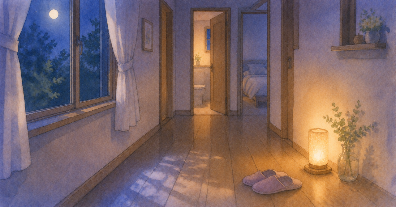 夜中に何度もトイレ｜夜間頻尿のケアと『眠れる夜』の備え方を訪看師が解説